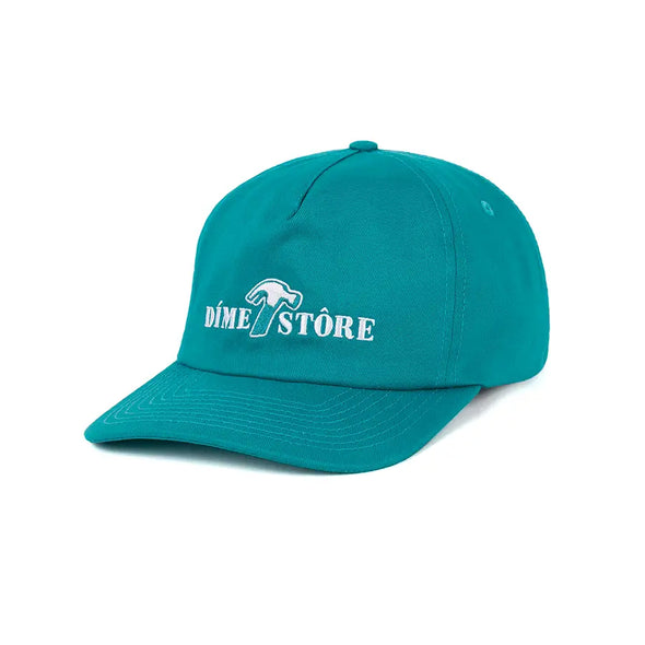 Dime MTL Store Full Fit Hat - Turquoise