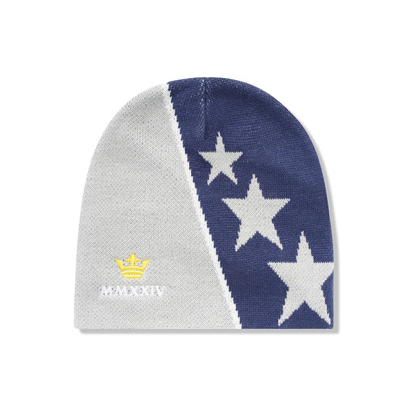 Butter Goods Crown Skully Beanie - Grey