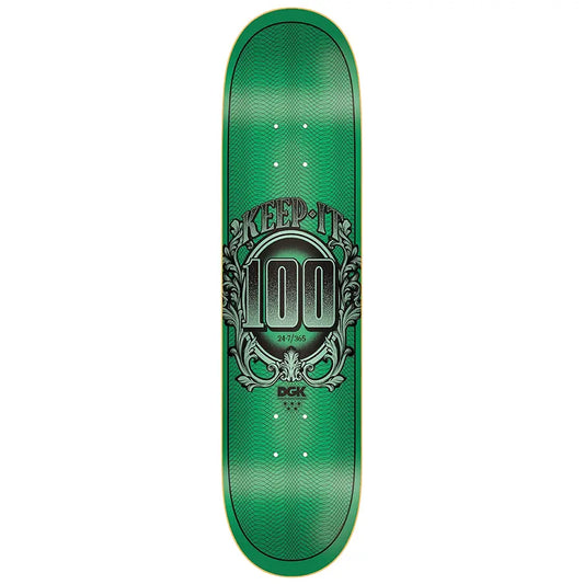 DGK Skateboards Keep It 100 Deck 8.06