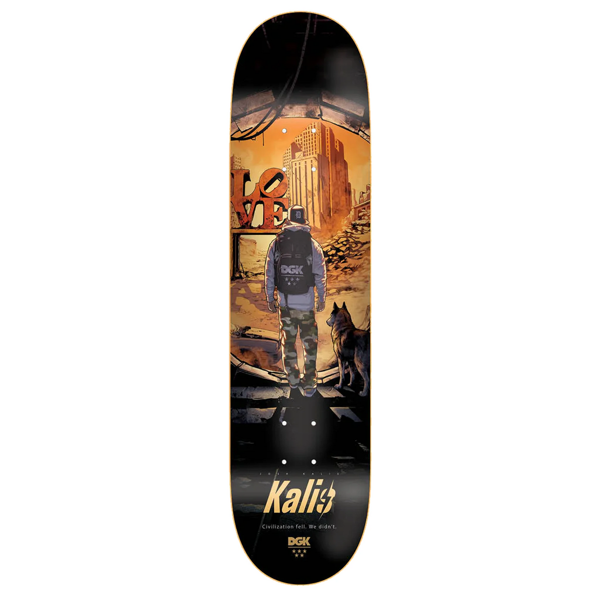 DGK Skateboards Civilization Kalis Deck 8.06 | No-Comply Skateshop