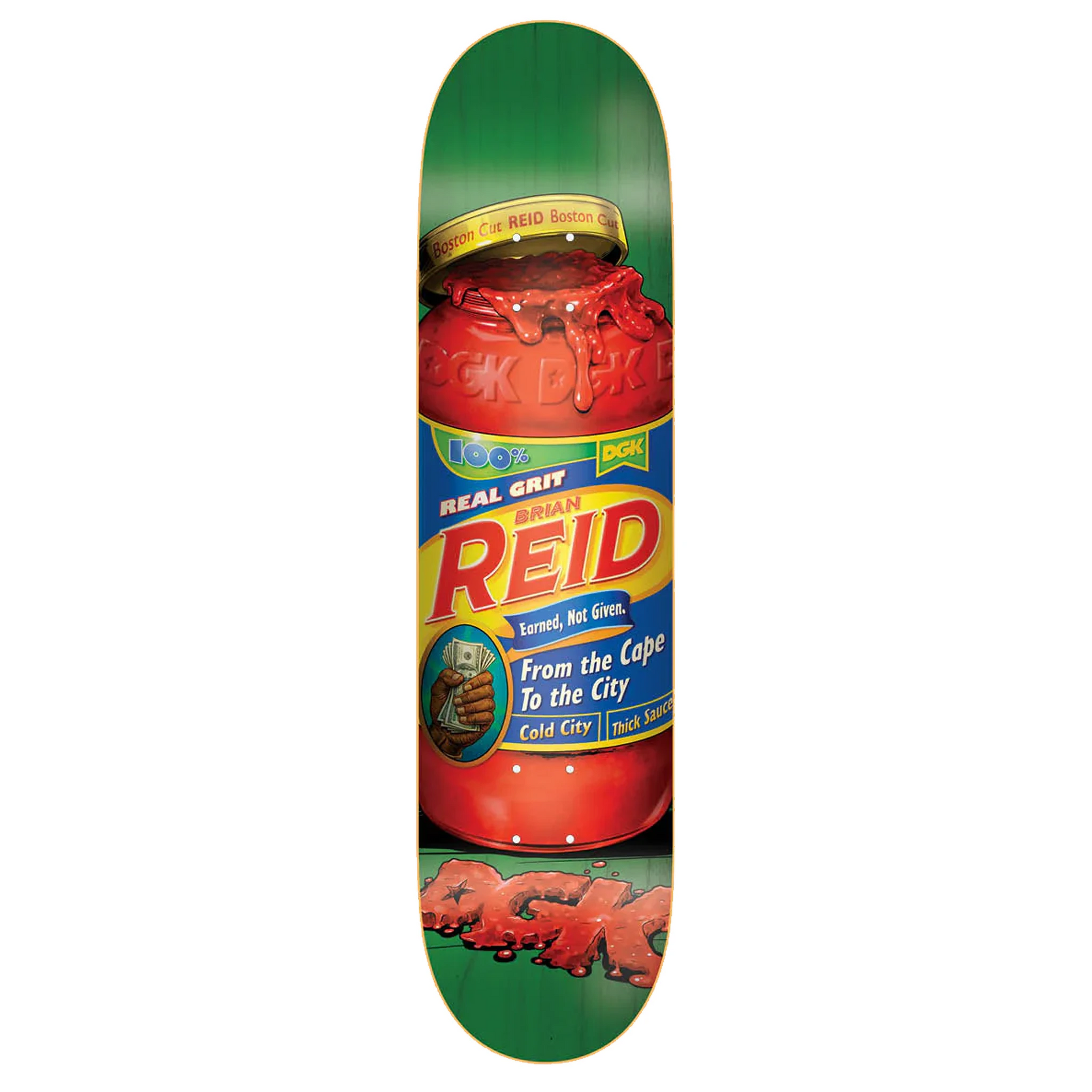 DGK Brian Reid 8.0インチデッキ DGK Reid Treasures 8.06