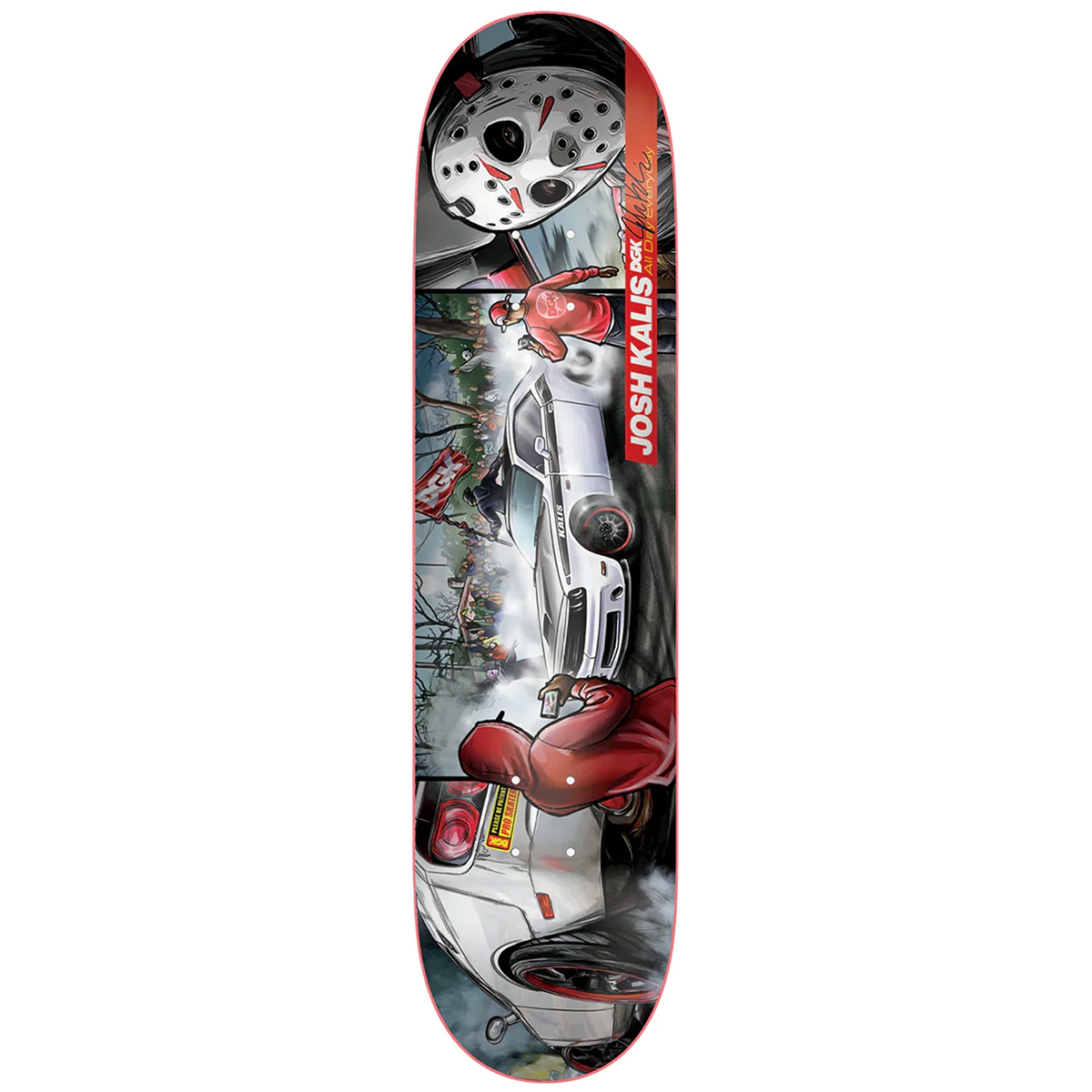DGK - DGK Josh Kalis プロデッキ 8.0インチ DGK Skateboards Oversteer Kalis Deck 8.06 | No-Comply Skate shop