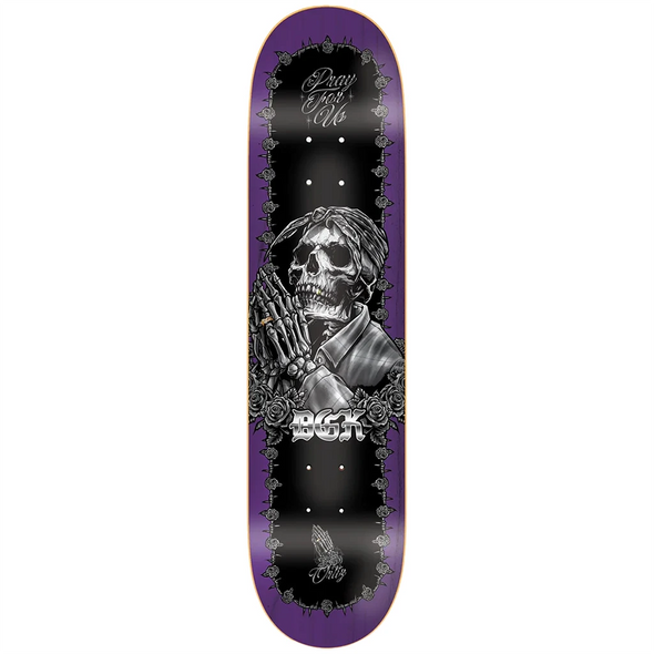 DGK Skateboards Devoted Ortiz TT Deck 8.25