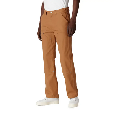 Dickies Double Front Duck Pants - Stonewashed Duck Brown