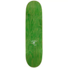 Frog Skateboards Skoom Logo Deck in vibrant green veneer, 8.25 size, grip tape sold separately.