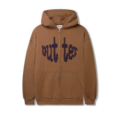 Butter Goods Frenzy Zip-Thru Jacket - Cognac