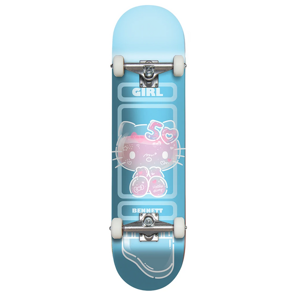 Girl Skateboards x Hello Kitty Bennett 50th Anniversary Complete Skateboard 7.87