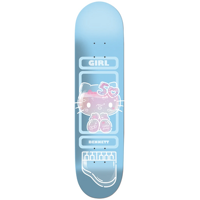 Girl Skateboards x Hello Kitty Bennett 50th Anniversary Deck 8.25