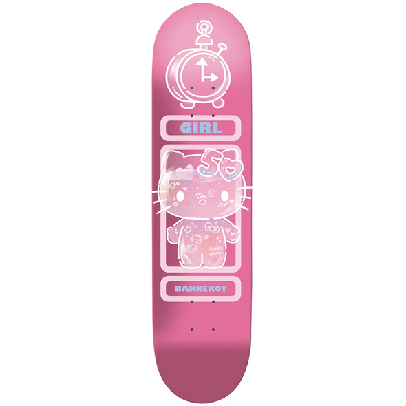 Girl Skateboards x Hello Kitty Bannerot 50th Anniversary Deck 8.0