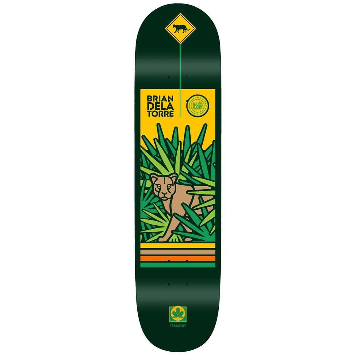 Habitat Skateboards BD Panther Crossing Deck 8.0 | No-Comply Skateshop
