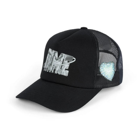 Dime MTL Cosmic Trucker Hat - Black