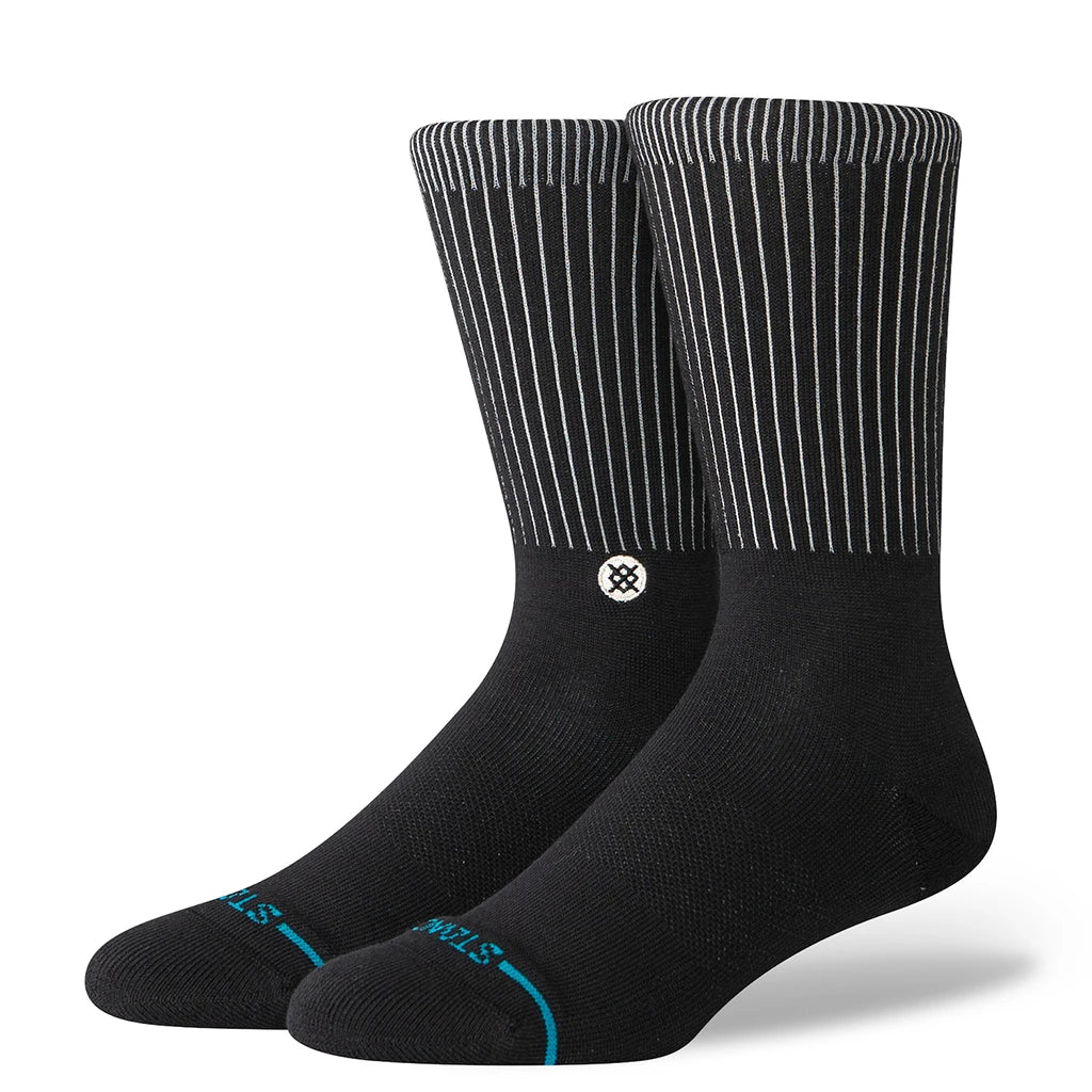 Stance Icon Pop Crew Socks - Black