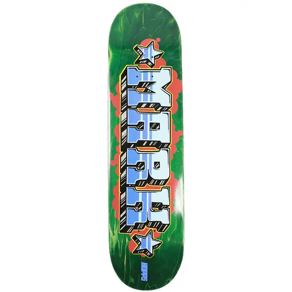 Tabla Hopps Skateboards Del Negro Graff 8.38