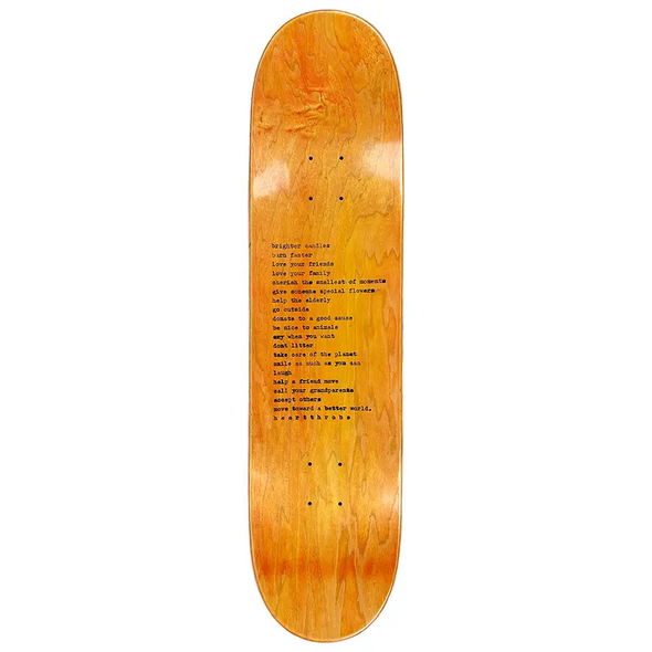 Heartthrobs Skateboards Still Believe Deck 8.62