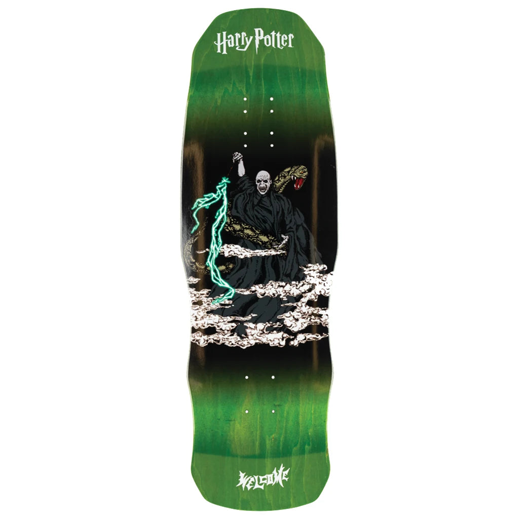 【新品未使用】WELCOME Skateboards デッキ Welcome Skateboards x Harry Potter Voldemort Deck 9.75 – No-Comply