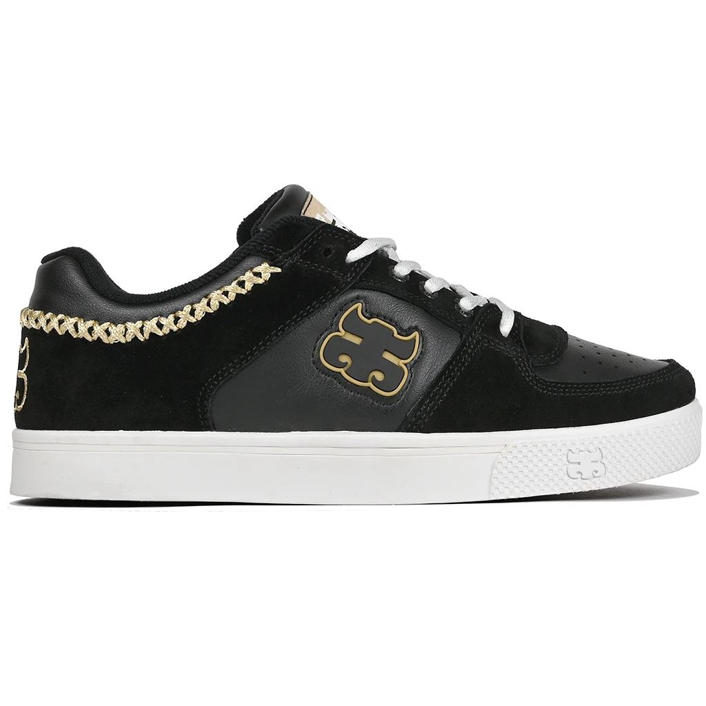 I-Path Footwear Reed Low Skateboarding Shoe - Black/White | Pro Skate ...