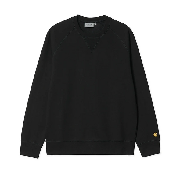 Carhartt WIP Chase Crewneck Sweatshirt - Black