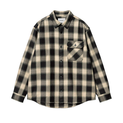 Carhartt WIP Witten Check L/S Woven Shirt - Wall