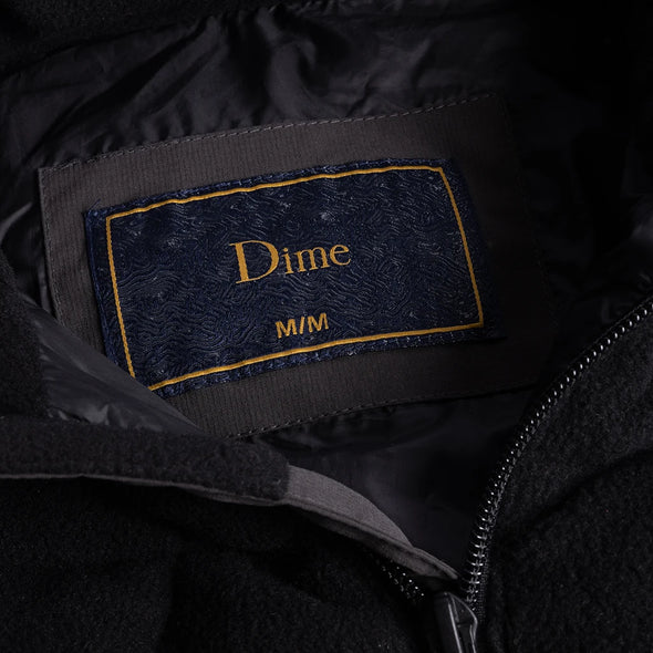 Dime MTL Sleeveless Puffer Jacket - Black