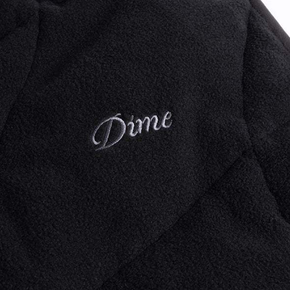 Dime MTL Sleeveless Puffer Jacket - Black