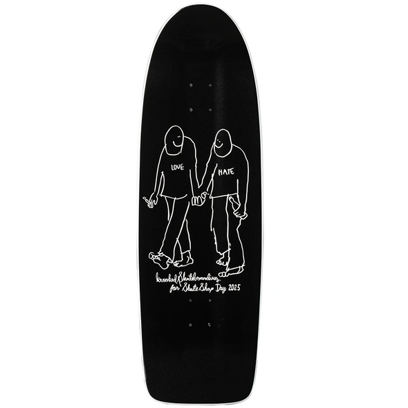 Krooked Skateboards Hate Beemer Deck 10.75