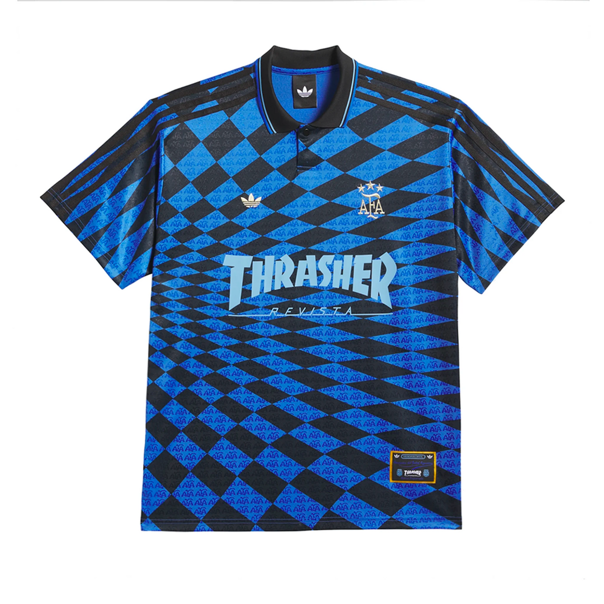adidas x THRASHER x AFA Jersey XXLサイズ adidas Skateboarding x Thrasher Magazine x AFA Jersey - Blue | No