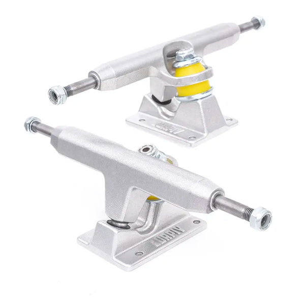 Lurpiv Truck Company Hollow Polished Skateboarding Trucks (Sold as a Set of Two)