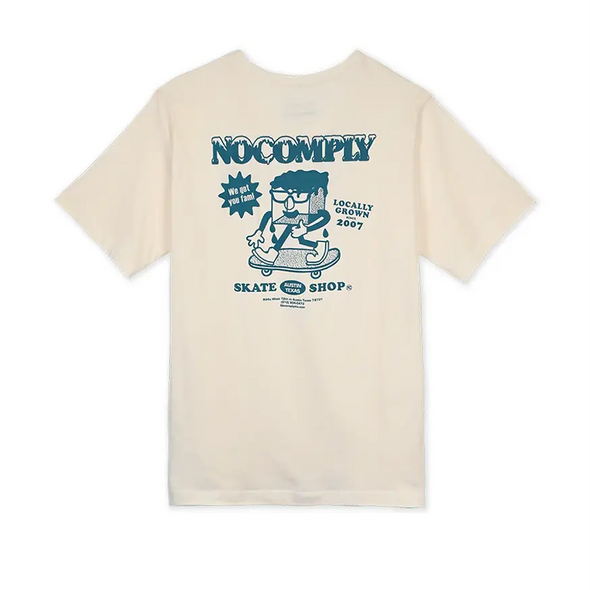 No-Comply Mr. Chill Tee Shirt - Natural