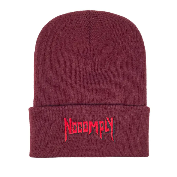No-Comply Tour Beanie - Maroon