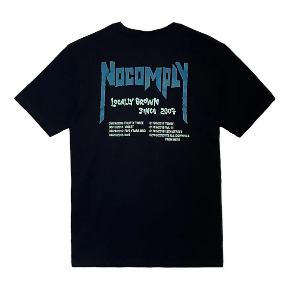 No-Comply Tour Tee Shirt - Black