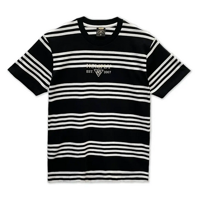 No-Comply Tri-Arc Embroidered Tee Shirt - Black