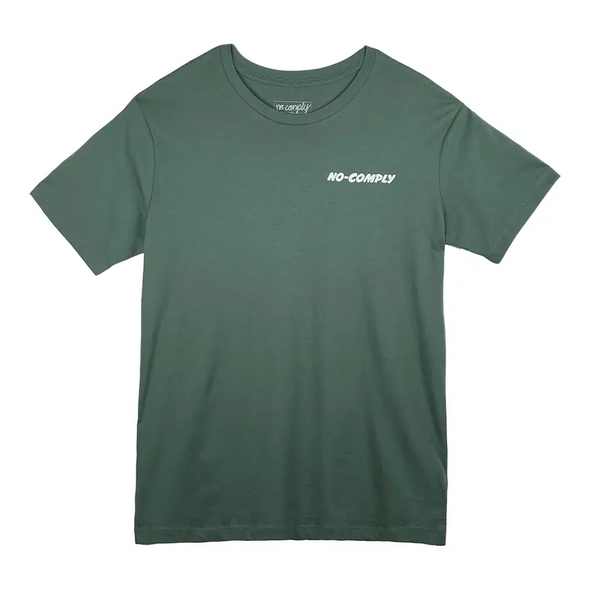 No-Comply x Manning Signs Tee Shirt - Green