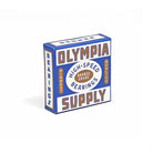 Olympia Supply high-speed bronze skateboard bearings packaging in blue and white design, featuring 'Highest Quality' label.