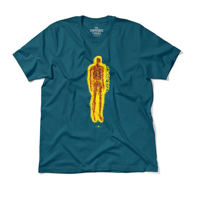 Umaverse Partical Man Tee Shirt - Ocean