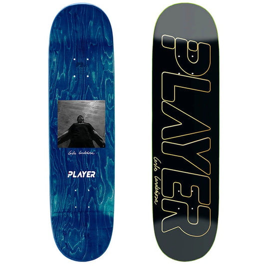 Player Skateboards Black Pearl Deck 8.5