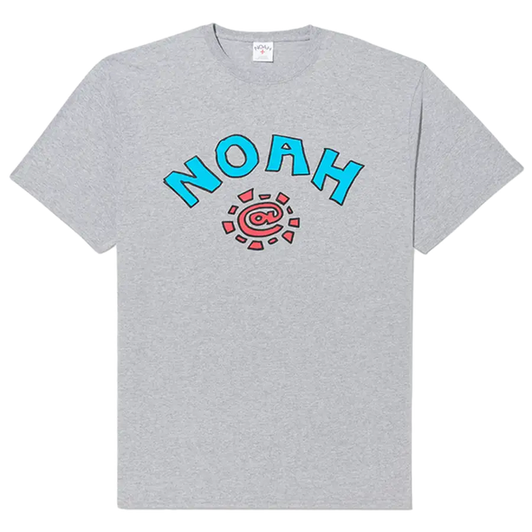 Noah x ADWYSD Core Logo Tee Shirt - Heather Grey