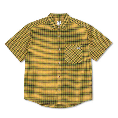 Polar Skate Co. Mitchell Shirt Twill - Yellow