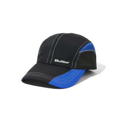 Butter Goods Race 4-Panel Hat - Black