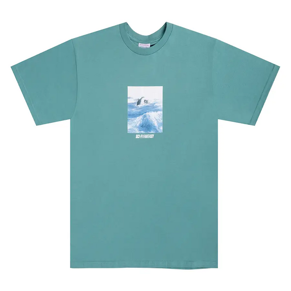 Camiseta de ballena asesina de fantasía de ciencia ficción - Seafoam