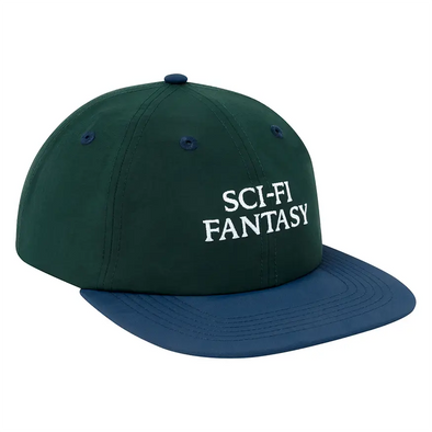 Sci-Fi Fantasy Nylon Logo Hat - Navy