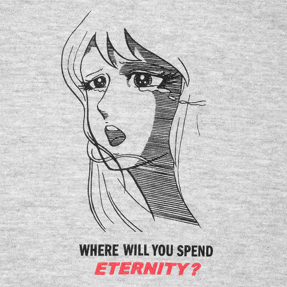 Sci-Fi Fantasy Eternity Tee Shirt - Heather Grey