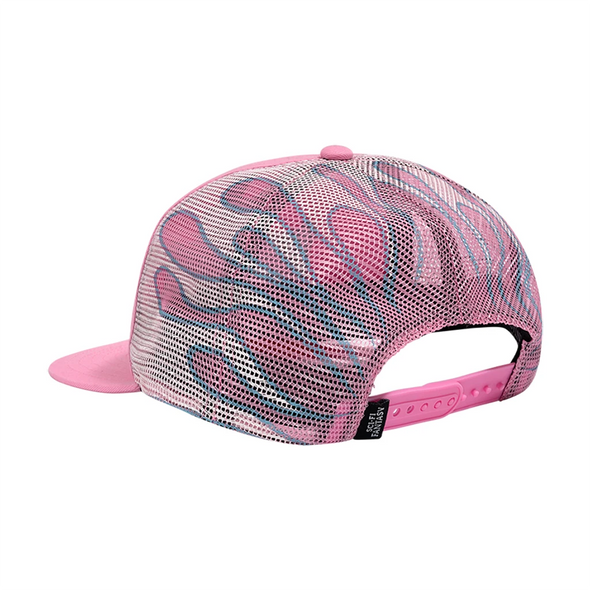 Sci-Fi Fantasy Biker Logo Hat - Pink