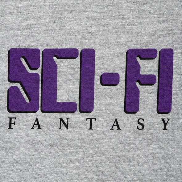 Sci-Fi Fantasy Display Tee Shirt - Heather Grey