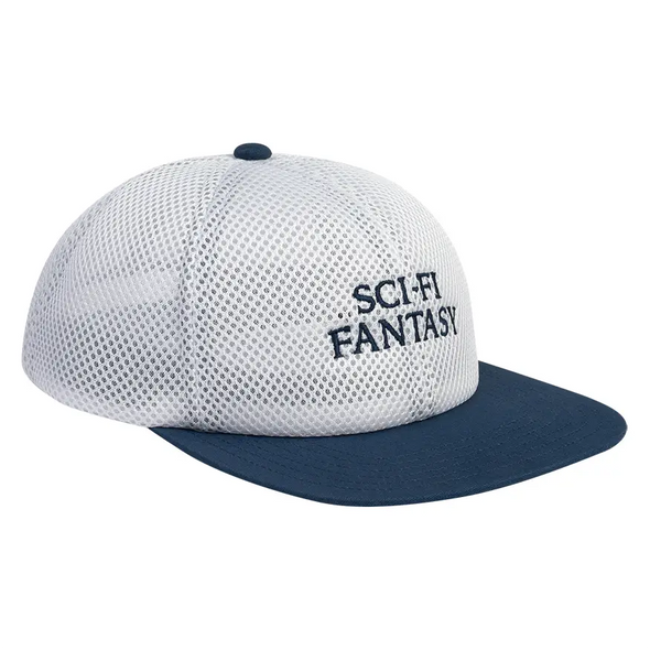 Sci-Fi Fantasy Logo Hat - White