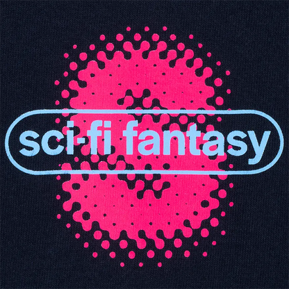 Sci-Fi Fantasy Spotty Tee Shirt - Navy