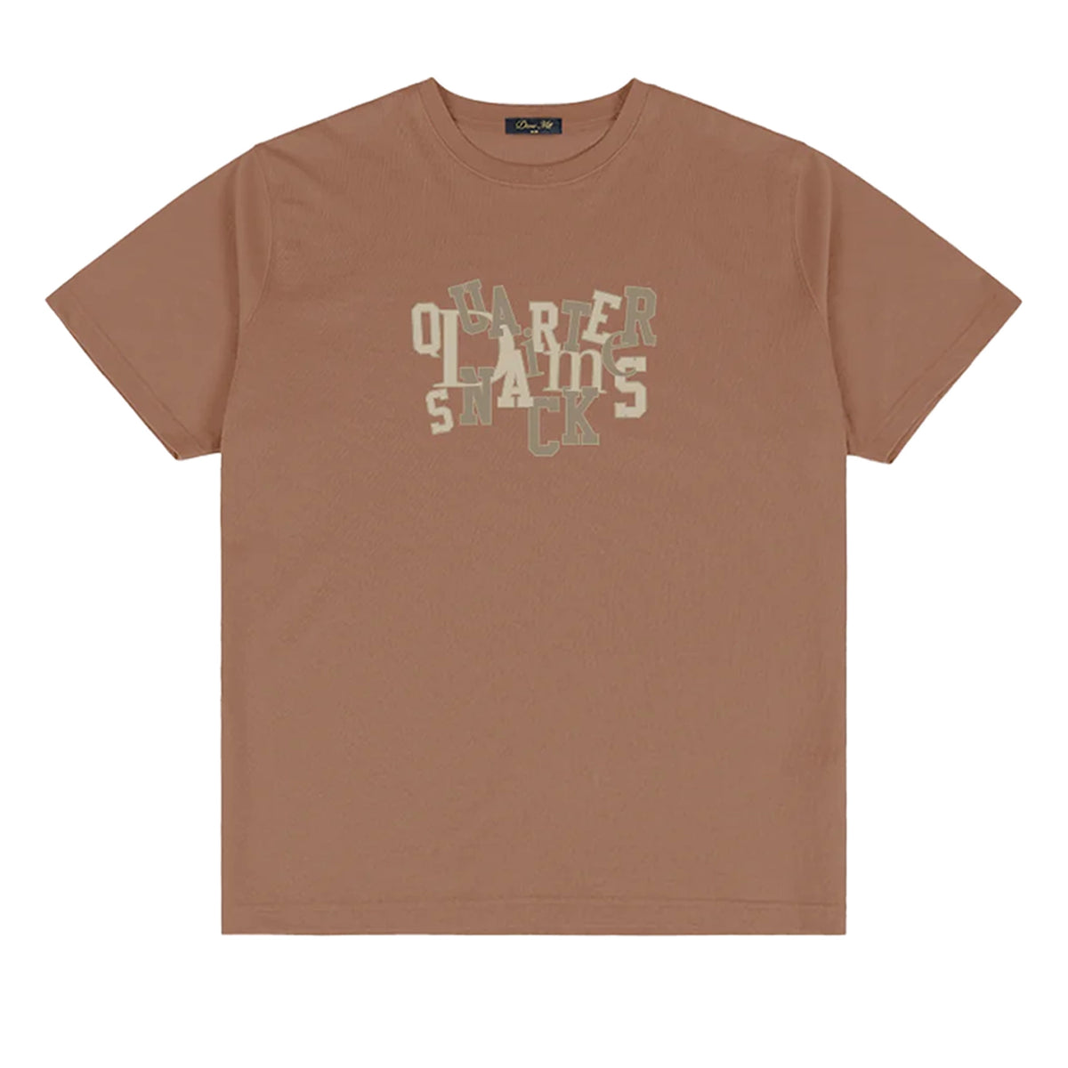 Dime MTL x Quartersnacks Jumble Tee Shirt - Canyon Brown | No