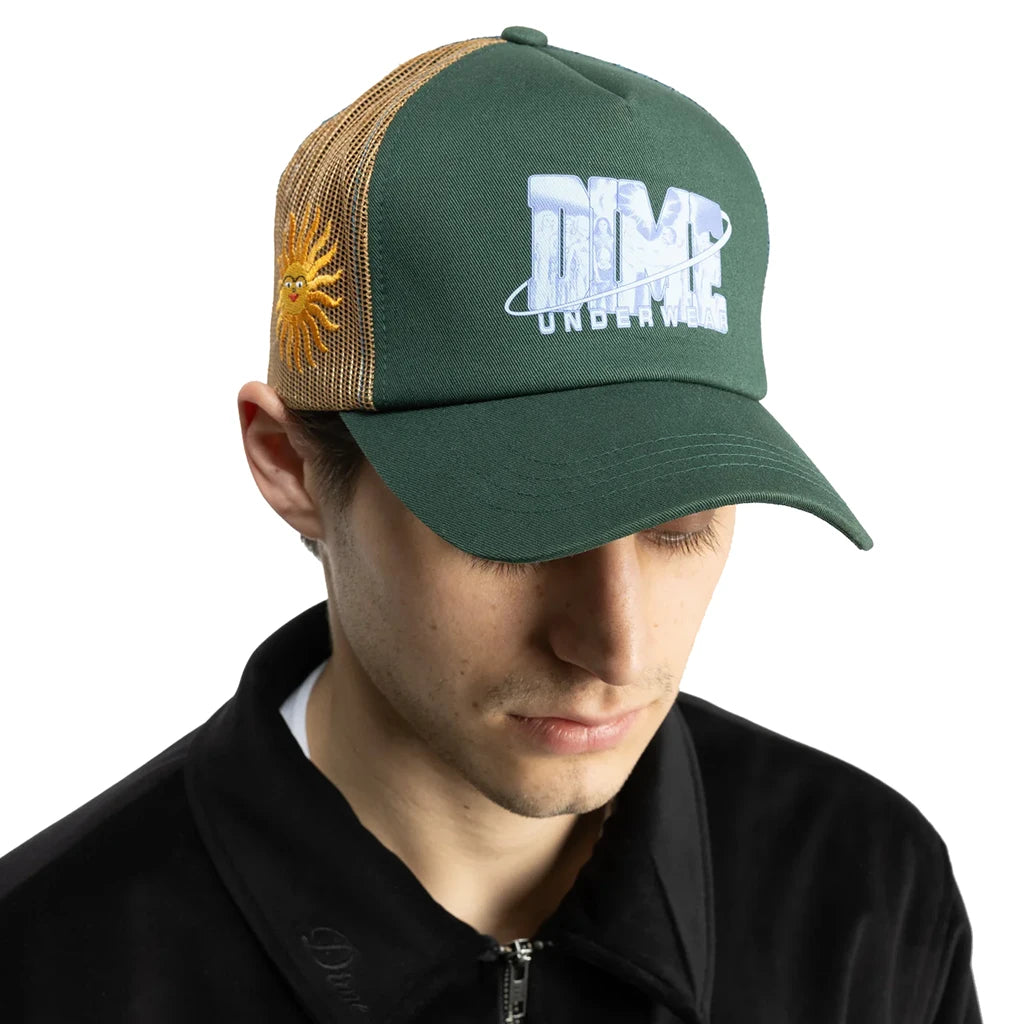 Dime MTL Cosmic Trucker Hat - Green