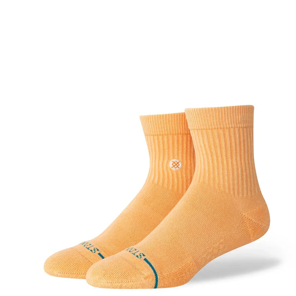 Stance Icon Quarter Socks - Peach