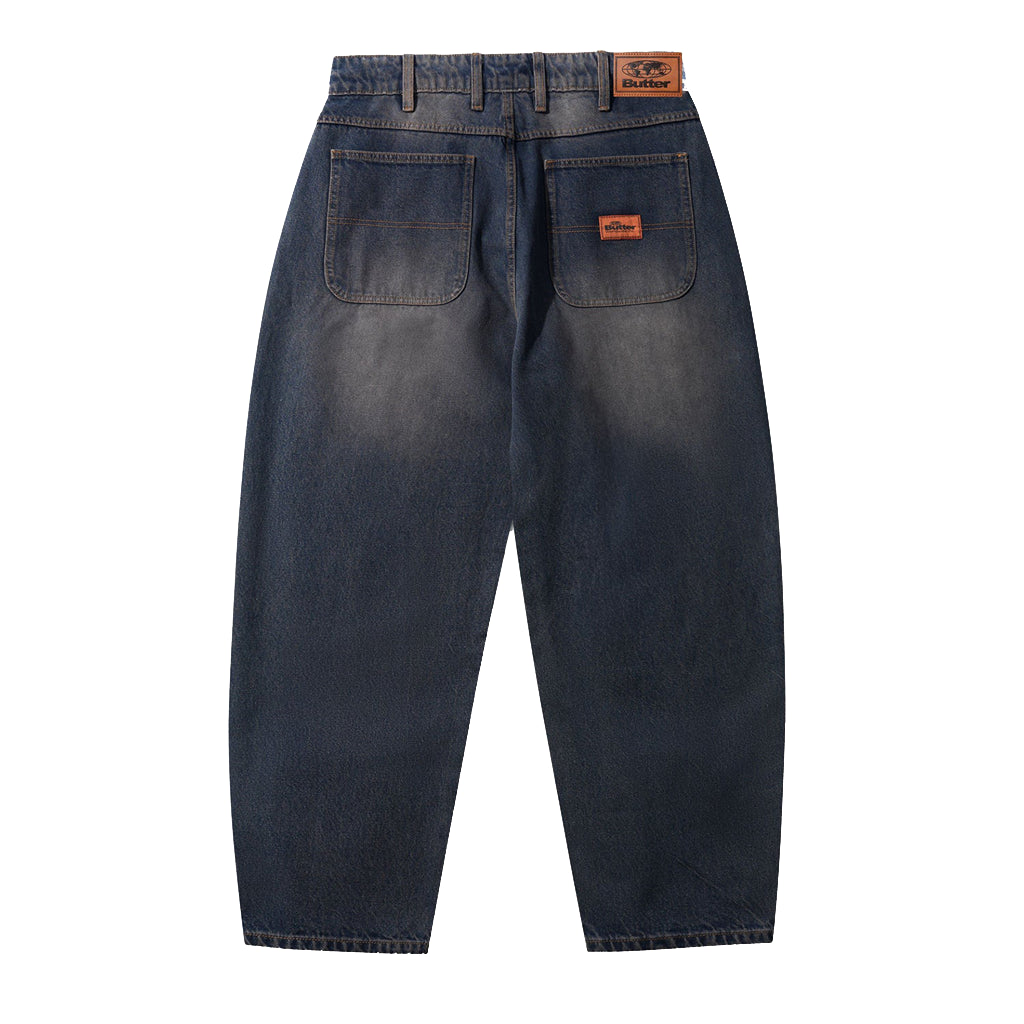 Butter Goods Santosuosso Denim Pants - Dark Navy Tint – No Comply Butter Goods Santosuosso Denim Pants - Dark Navy Tint – No Comply