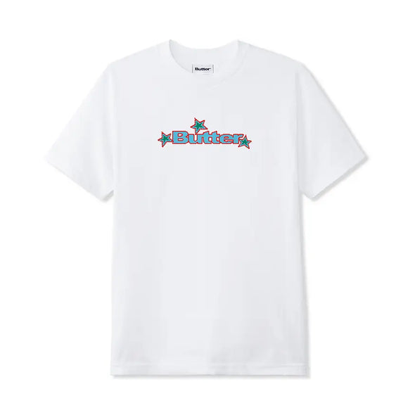 Camiseta con logo de estrella de Butter Goods - Blanco